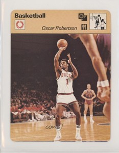 1977-79 Sportscasters Series 14 Lausanne A Oscar Robertson #14-18 HOF
