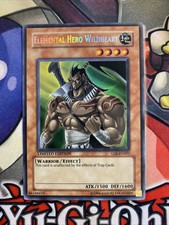 YUGIOH Elemental Hero Wildheart GSE-EN001 MP ULTRA SECRET (8/17/21)