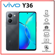 NEW VIVO Y36 4G 8GB+256GB BLACK Dual SIM Octa Core Unlocked Android Cell Phone