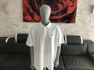 LACOSTE Classic Fit Herren Poloshirt  Gr. 11 / 6 XXXXXXL  US Gr. 2XG  Weiß  NEU  - Bild 1 von 10