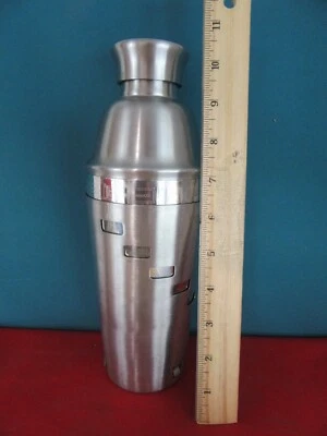 Coctelera de receta de acero inoxidable OGGI Dial-a-Drink 34 oz. Foto 1 de 3
