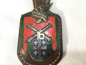 insigne militaire 16 RA, régiment artillerie avec casque gaulois DRAGO - Picture 1 of 4