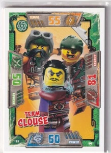 Lego Ninjago Series 2 TCG Collectible Card Number 99 Team Clouse - Picture 1 of 1
