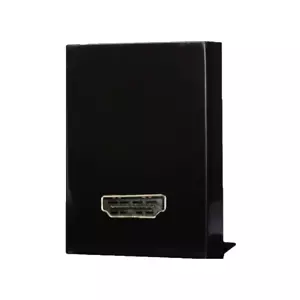 MK HDMI Female Outlet Euro Module Black Finish K5807BLK - Picture 1 of 1