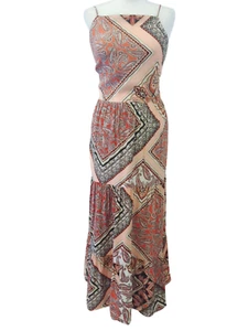 Warehouse long maxi multicoloured straps dress summer holiday beachwear women 10 - Picture 1 of 19