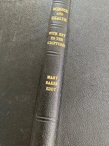 Vintage Book: Science & Health Key to Scriptures Mary Baker Eddy 1934 leather - Foto 1 di 15