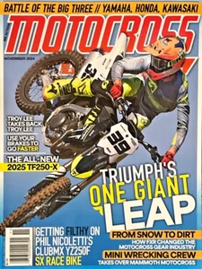 MOTORCROSS ACTION MAGAZIN | NOV 2024 | ONE GIANT LEAP - Bild 1 von 1