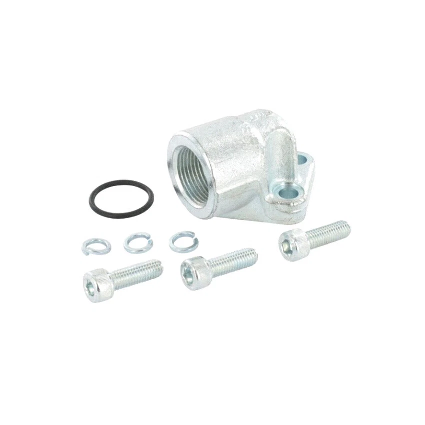 SCHMID HYDRAULIK Pumpenflansch / Winkelflansch LK 40 3/4"