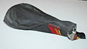 Vintage Avocet Spenco Bike Saddle Black 265/155mm City Hybrid MTB USA Shipper - Picture 1 of 7