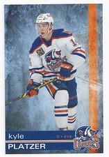 2015-16 Bakersfield Condors (AHL) Kyle Platzer postcard
