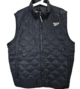 Reebok Men's Outerwear Core Padded Vest Black XL - Training Clothing 80.00 MSRP - Picture 1 of 10