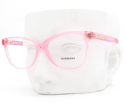 博柏利 Grace 眼镜 B 2364 4024 光面水晶粉色 52 毫米带盒 — 第 1/4 张图片