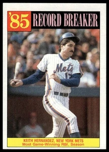 1986 Topps #203 Keith Hernandez - Imagen 1 de 2