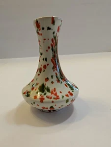 Vintage Miniatur Spritzer Keramik Knospe Vase signiert Bei-Ti 2,75" hoch - Bild 1 von 8