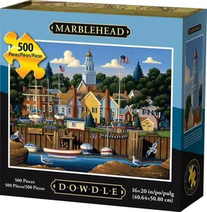Rompecabezas Dowdle Folk Art; Marblehead; 500 piezas - Imagen 1 de 3