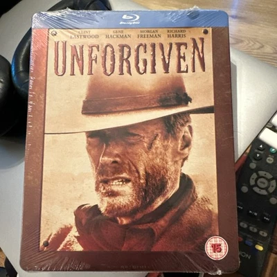 Unforgiven Blu-Ray Steelbook Clint Eastwood Gene Hackman Brand New Sealed - Image 1 of 3