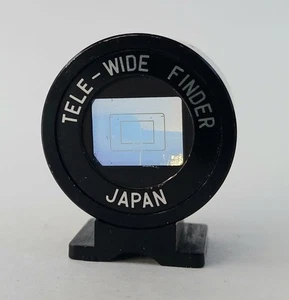 Vintage Yashica TELE-WIDE Finder Japan Contax Leica Rangefinder Fits Most Camera - Photo 1 sur 7