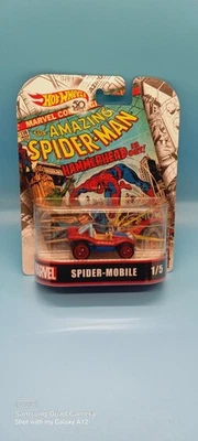 Hot Wheels Spider-Mobile HW 2018 entretenimiento retro 50 aniversario nuevo Foto 1 de 2