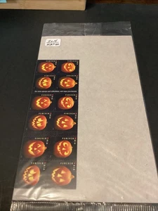 Scott #5137-40 Jack O Lanterns Heft mit 20 Briefmarken-MNH-2016-US NIP - Bild 1 von 2
