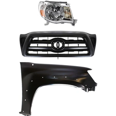 Headlight Kit For 2005-2011 Toyota Tacoma Passenger Side Assy Halogen CAPA 4WD - Image 1 of 4