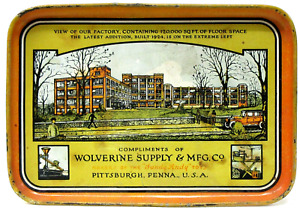 1920's WOLVERINE SUPPLY & MFG. CO  tray Pittsburgh SANDY ANDY TOYS