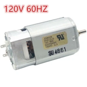 GENUINE JOHNSON DF651(2)LG DC120V 12000 RPM High Speed Carbon Brush Motor - Picture 1 of 6