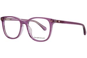 Kate Spade Joliet 0789 Eyeglasses Frame Women's Lilac Full Rim Square Shape 51mm