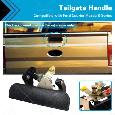 Black Tailgate Handle Suitable for Mazda B-Series Ford Courier PE PG PH 98-06 - image 1 of 4