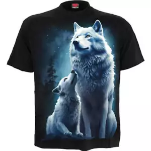 WOLF GUARDIAN - T-Shirt Black - Picture 1 of 10