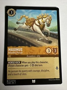 11/204 Maximus Relentless Pursuer Disney Lorcana Pack Fresh - Picture 1 of 1