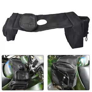 Durable Tactical Universal Polyester ATV Tank Saddle Storage Bag with Phone Bag - Picture 1 of 11