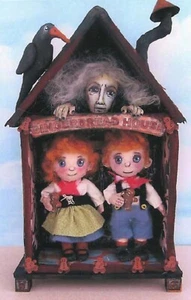 "Gingerbread House" Cloth Doll Pattern by Susan Barmore - Picture 1 of 1