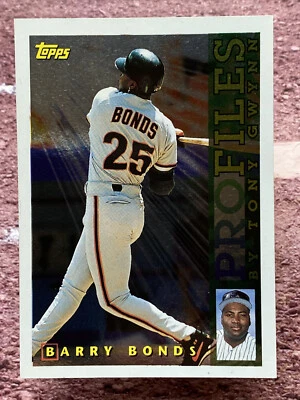 1996 Topps Profiles Barry Bonds #NL-03 - Image 1 of 2