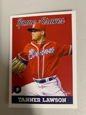 Tanner Lawson 2019 Rome Braves Team Card