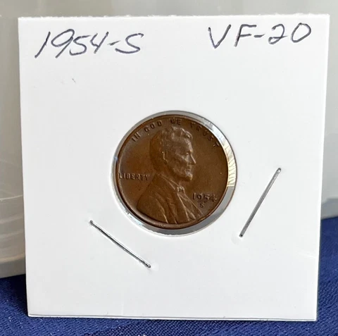 1954-S Lincoln Bronze Wheat Penny Cover