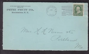 PETRI FRUIT CO., ROCHESTER, N.Y. 1902 (COVER FRONT) - Picture 1 of 1