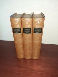 D'Artagnan Memoirs 3 Volumes French Musketeers - Imagen 1 de 4