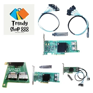 6Gbs SAS 2308 PCI-E 3.0 HBA IT Mode for ZFS FreeNAS unRAID 2*SFF-8087 SATA Ho... - Picture 1 of 6