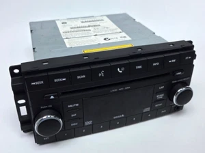 09 10 Dodge Journey AM FM XM 6 disc CD DVD radio receiver REQ 05064920AG OEM - Picture 1 of 9