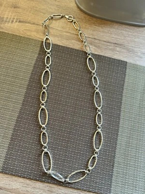 COLLAR CONECTOR ESLABÓN OVALADO LARGO LAUREN BY RALPH LAUREN Pre-Amado Foto 1 de 4