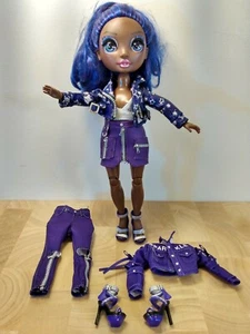Rainbow High Fashion Doll Krystal Bailey 2 complete outfits excellent LOL 11 In - Picture 1 of 8