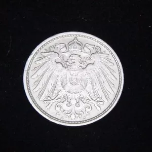 Impero tedesco 10 Pfennig Guglielmo II 1900 J KM# 12 - Foto 1 di 2