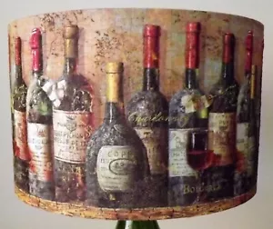 Paralume per bottiglia di vino vecchio, paralume, n. 2, appassionato di vino, cucina regalo gratuito - Foto 1 di 4