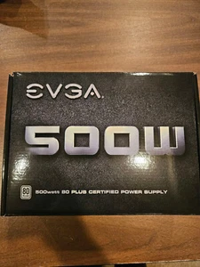 Zasilacz EVGA 500 W1 80Plus 500W - 100-W1-0500-KR - Zdjęcie 1 z 4