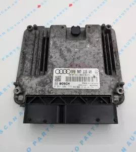 Used 2010 AUDI A3 Bosch MED17.5 / 8P0907115AM ECU 0261S04774 - Picture 1 of 4