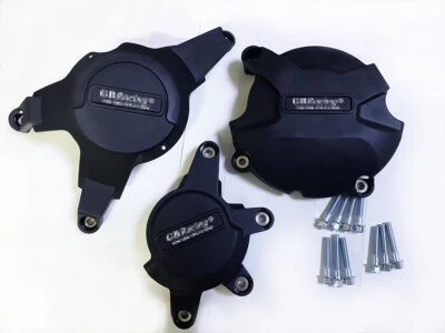 Funda manivela cubierta estator motor negro para Honda CBR1000RR 2008-2016 Foto 1 de 4