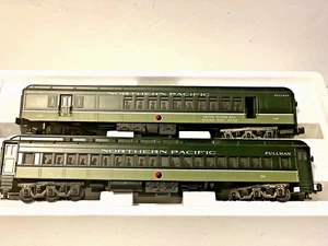 MTH  MT-4114 O Scale  Madison Passenger Set Northern Pacific Combine/Diner - Picture 1 of 17