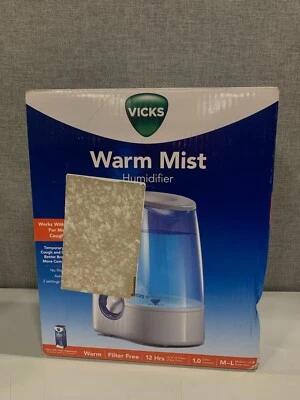 Vicks Warm Mist Humidifier(White) - Image 1 of 2