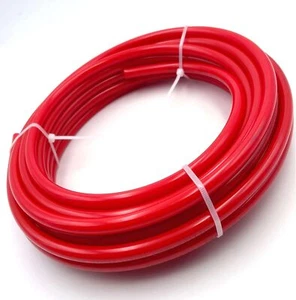 3/8" Nylon rot Luftschlauch, 10m, Punkt zugelassen für Druckluftbremsschläuche, Federung... - Bild 1 von 3