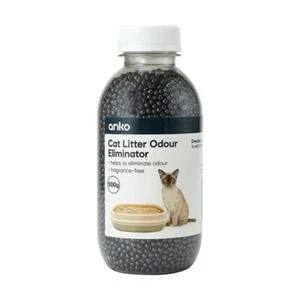 NEW Cat Litter Odour Eliminator Fragrance Free Helps to Eliminate Odour Black AU - Picture 1 of 4